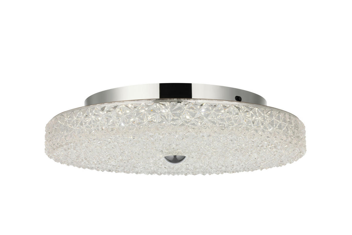 LED-TAKLAMPA 21 W 40/9,5 cm  - klar, Klassisk, metall/glas (40/9,5cm) - Glandor