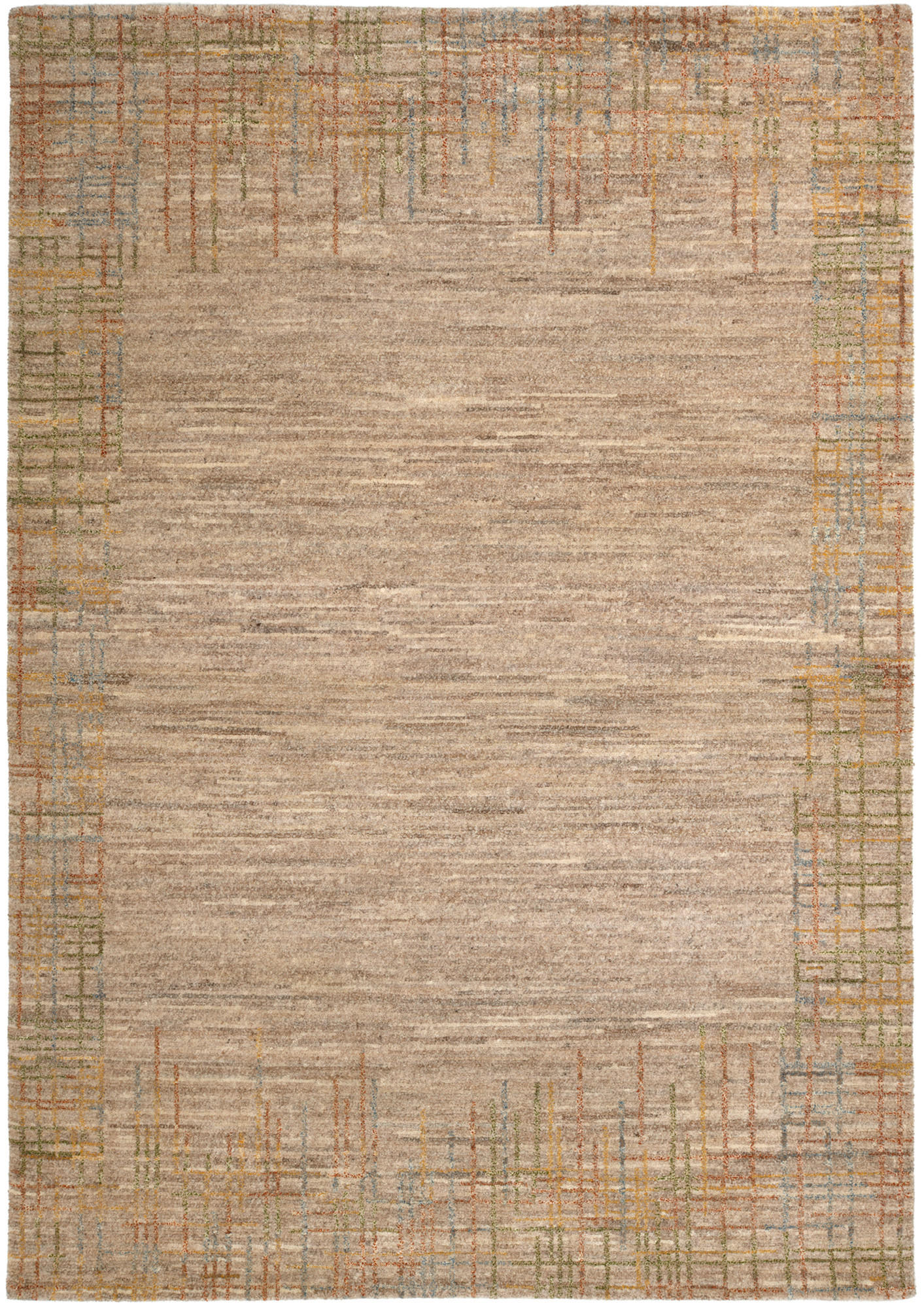 ORIENTTEPPICH 170/240 cm Taravaro Multicolor, Beige, Hellbraun  - Hellbraun/Beige, Basics, Textil (170/240cm) - Cazaris