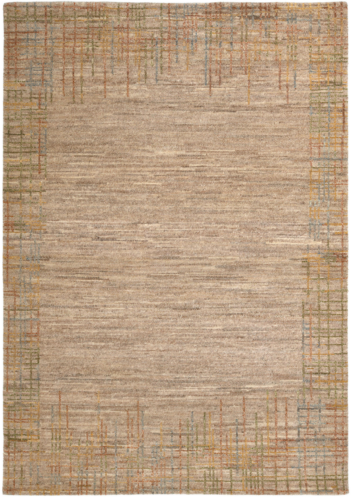 ORIENTTEPPICH 170/240 cm Taravaro Multicolor, Beige, Hellbraun  - Hellbraun/Beige, Basics, Textil (170/240cm) - Cazaris