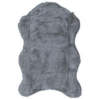 KRZNENA PREPROGA      60/90 cm     siva  - siva, Basics, tekstil/usnje (60/90cm)