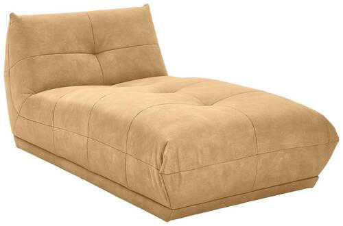 SOFAELEMENT in Lederlook Hellbraun  - Hellbraun, Trend, Textil (105/80/185cm) - Livetastic