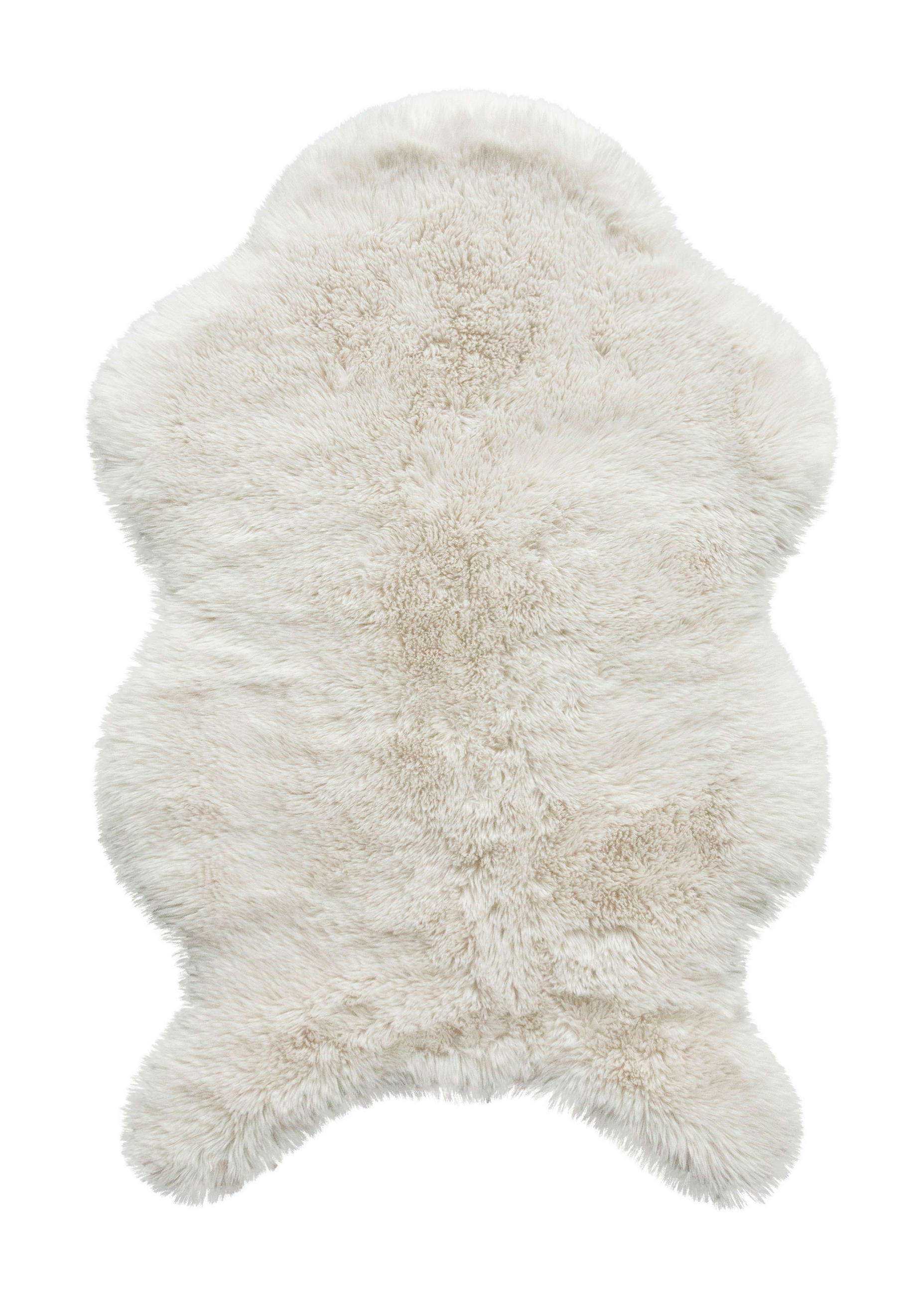 Kunstfell, Creme, Flor: 35mm Arktos