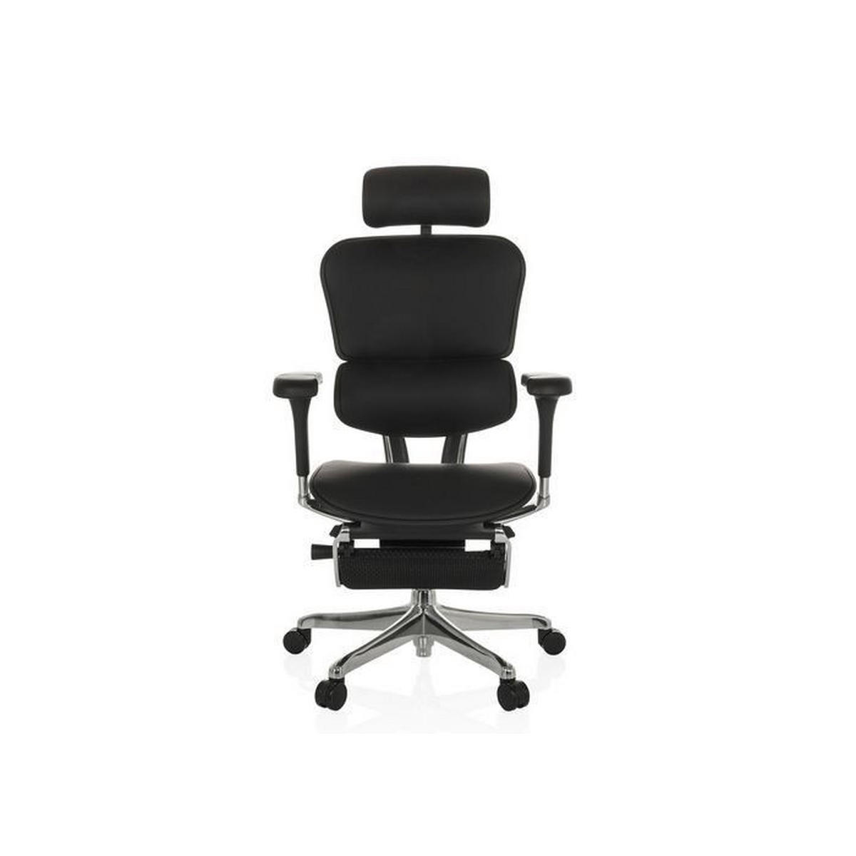 DREHSTUHL  in Schwarz  - Schwarz, MODERN, Leder/Kunststoff (76/119 - 138/64cm) - MID.YOU