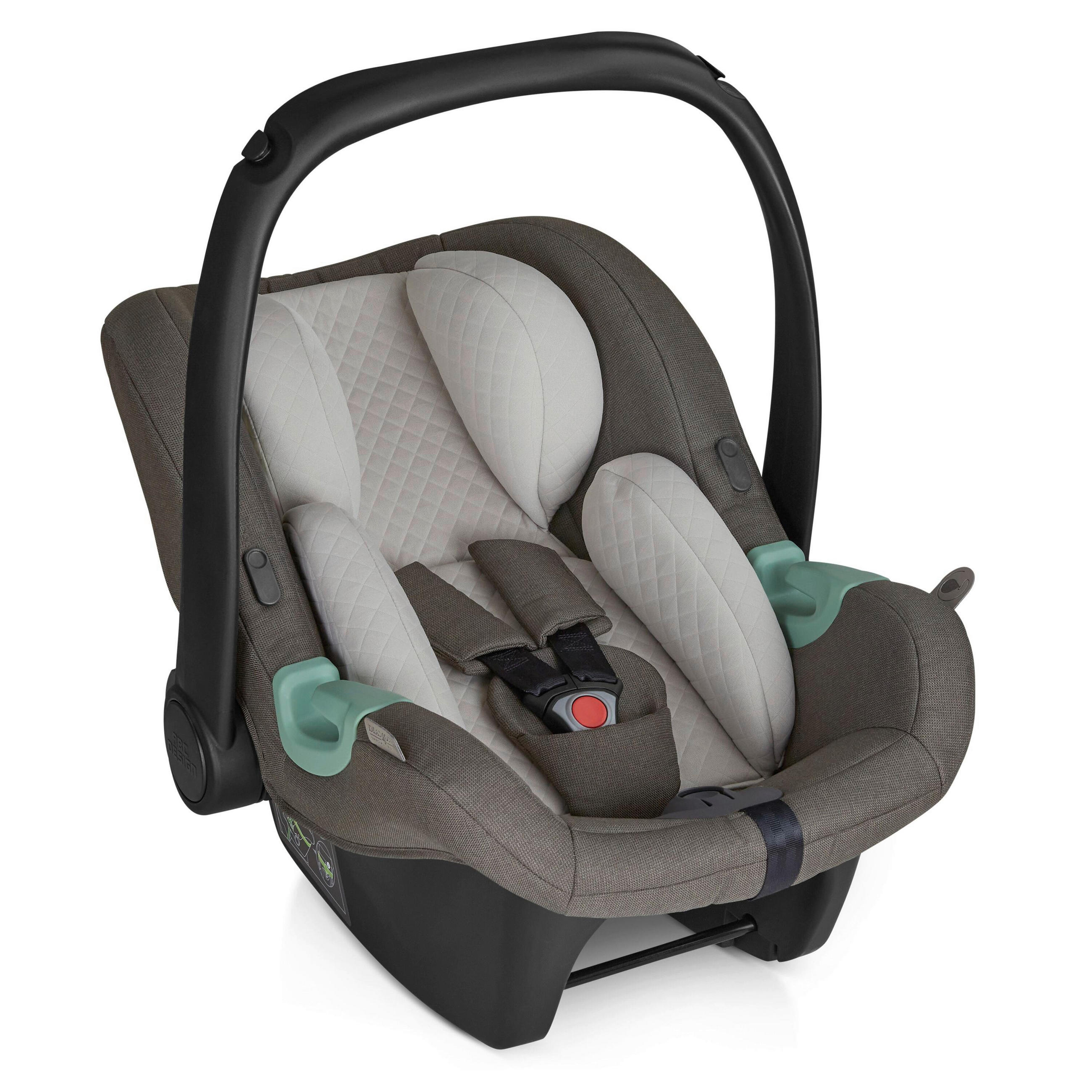 BABYSCHALE TULIP HERB   - Graubraun/Creme, Basics, Kunststoff/Textil (64/44/59cm) - ABC Design