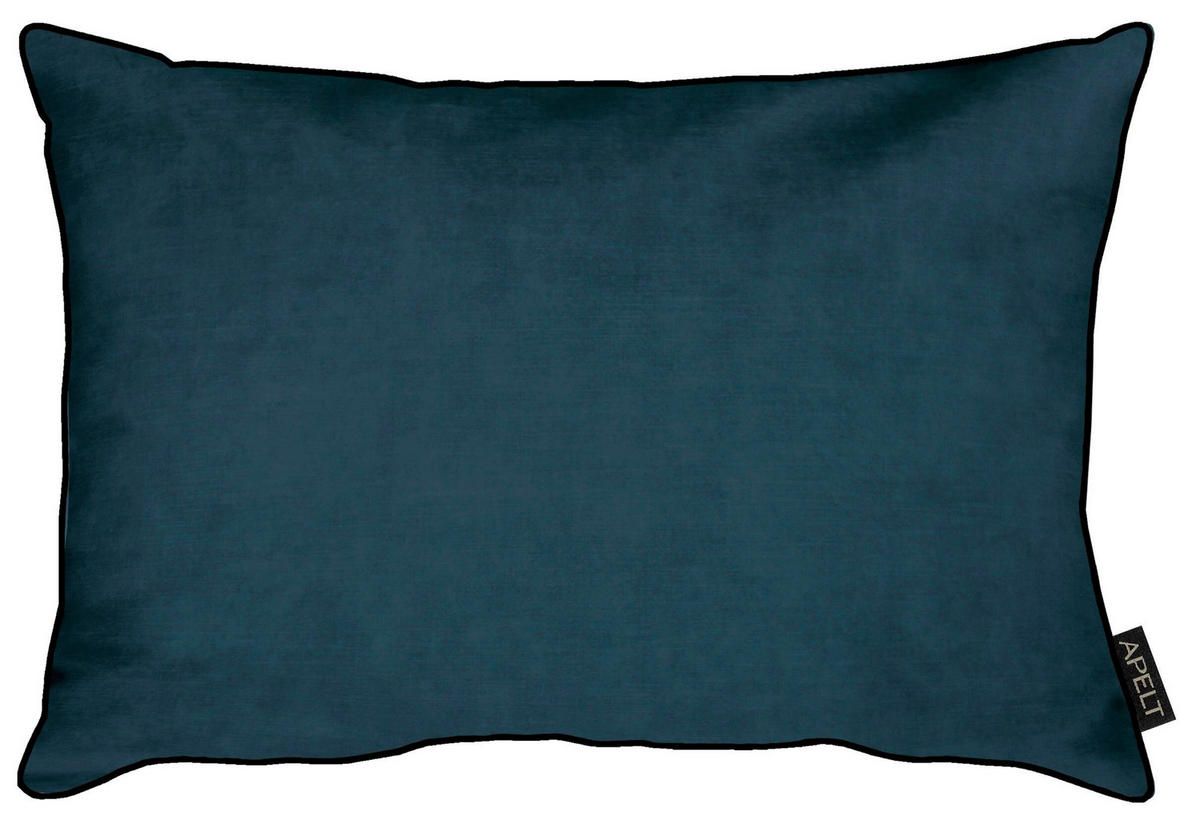 ZIERKISSEN 35/45 cm  - Dunkelblau, Basics, Textil (35/45cm) - Apelt