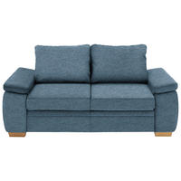 SCHLAFSOFA Blau  - Blau, KONVENTIONELL, Holz/Textil (196/90/100cm) - Beldomo Style