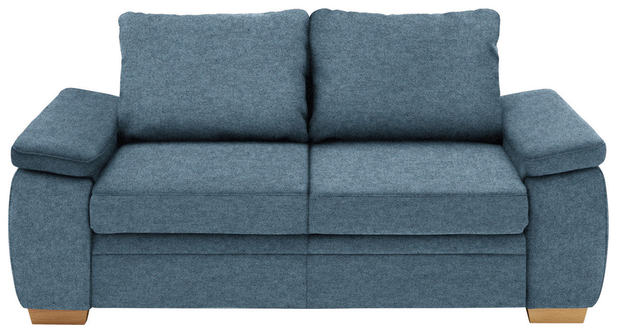 SCHLAFSOFA Blau  - Blau, KONVENTIONELL, Holz/Textil (196/90/100cm) - Beldomo Style