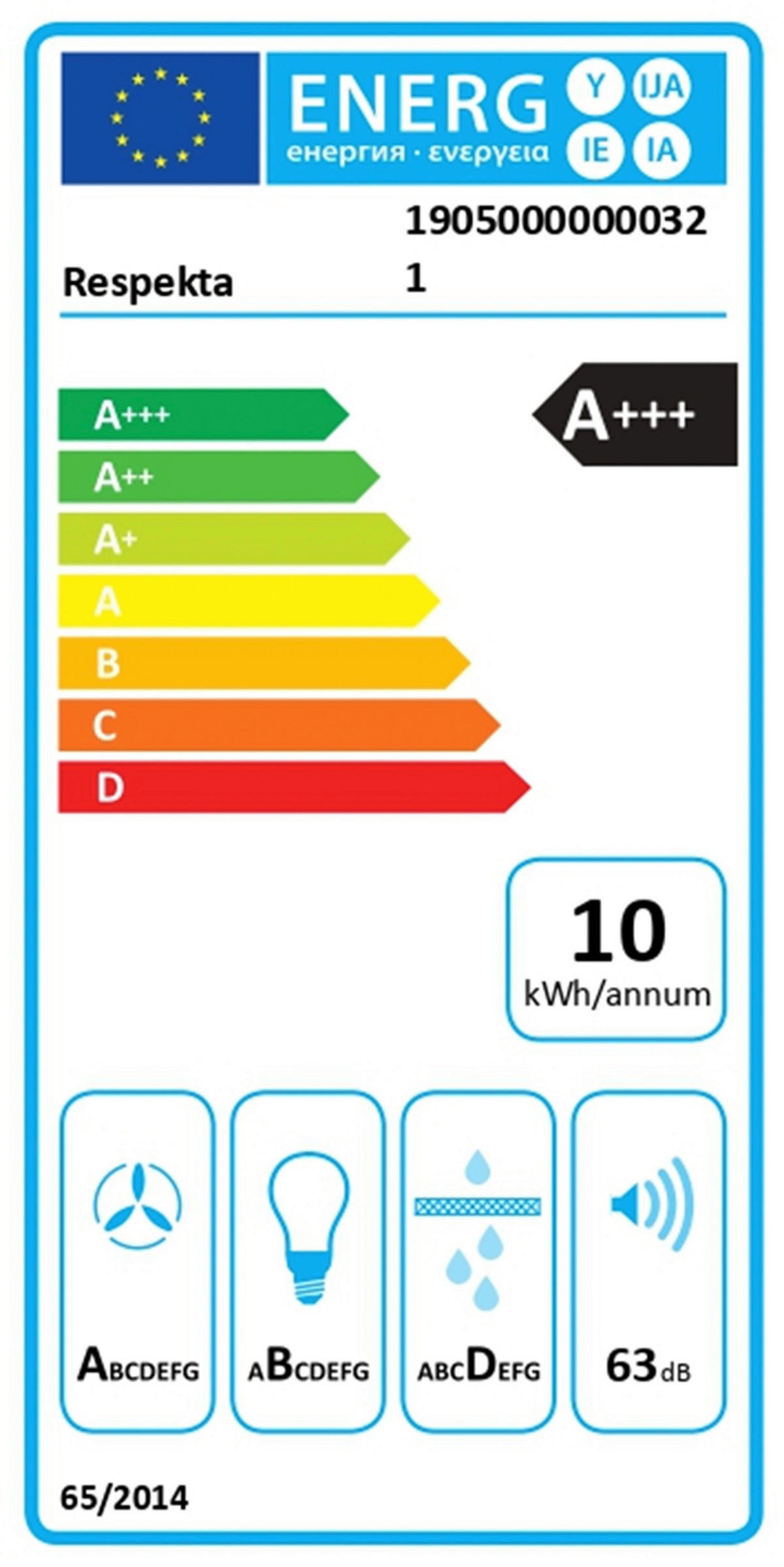 DUNSTABZUGSHAUBE CH44199IX-21  - Edelstahlfarben, Trend, Glas/Metall (89,5/65/60cm) - Respekta