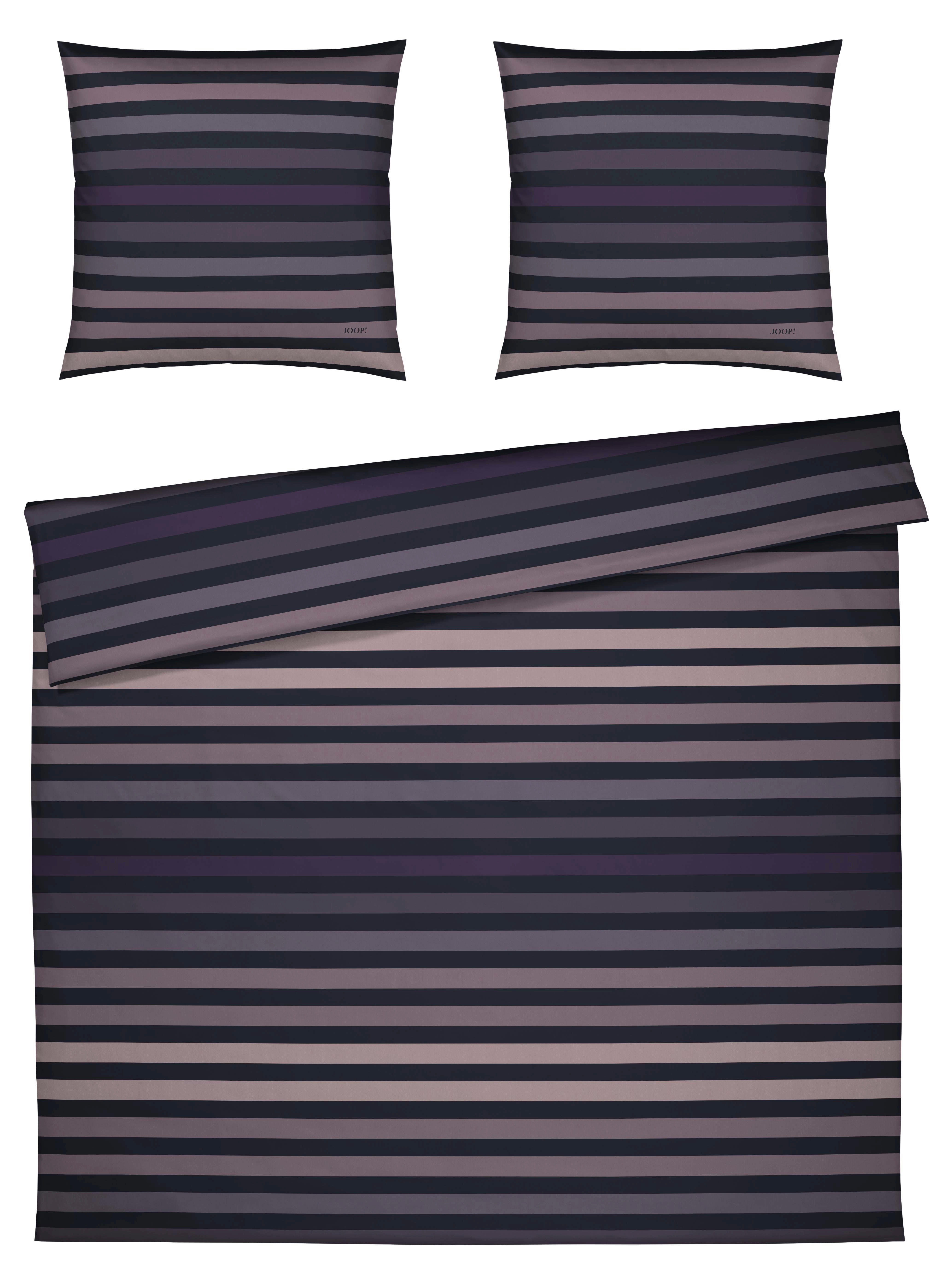 BETTWÄSCHE Tone Makosatin  - Violett, Design, Textil (200/200cm) - Joop!