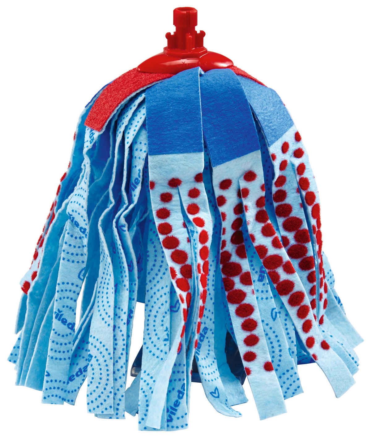 Golvmopp Vileda Supermocio - röd/blå, Basics, plast (118,5/19,1/19,2cm) - Best Price