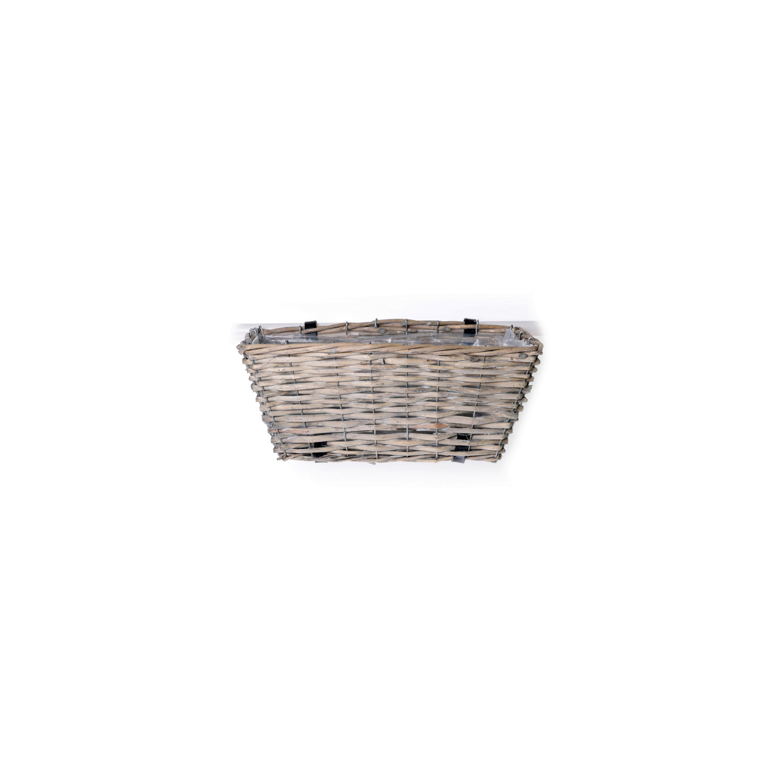 PFLANZTOPF  - Hellgrau, LIFESTYLE, Holz (35/16/15cm)