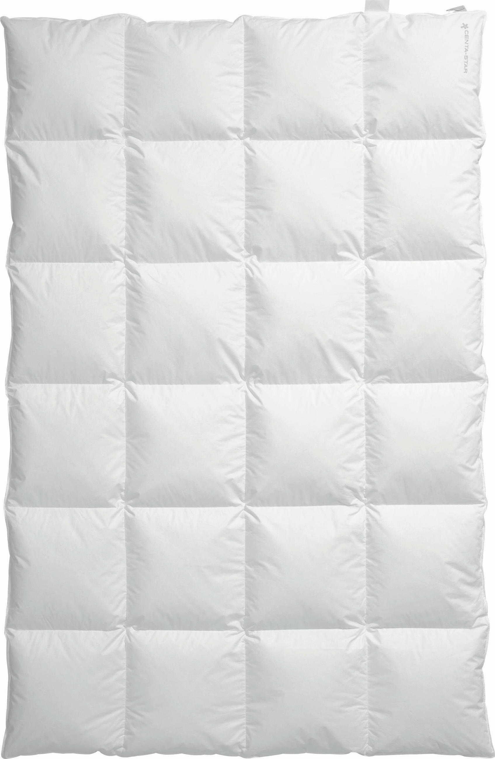 Centa-Star Ganzjahresdecke Silence Weiß 155x220 cm
