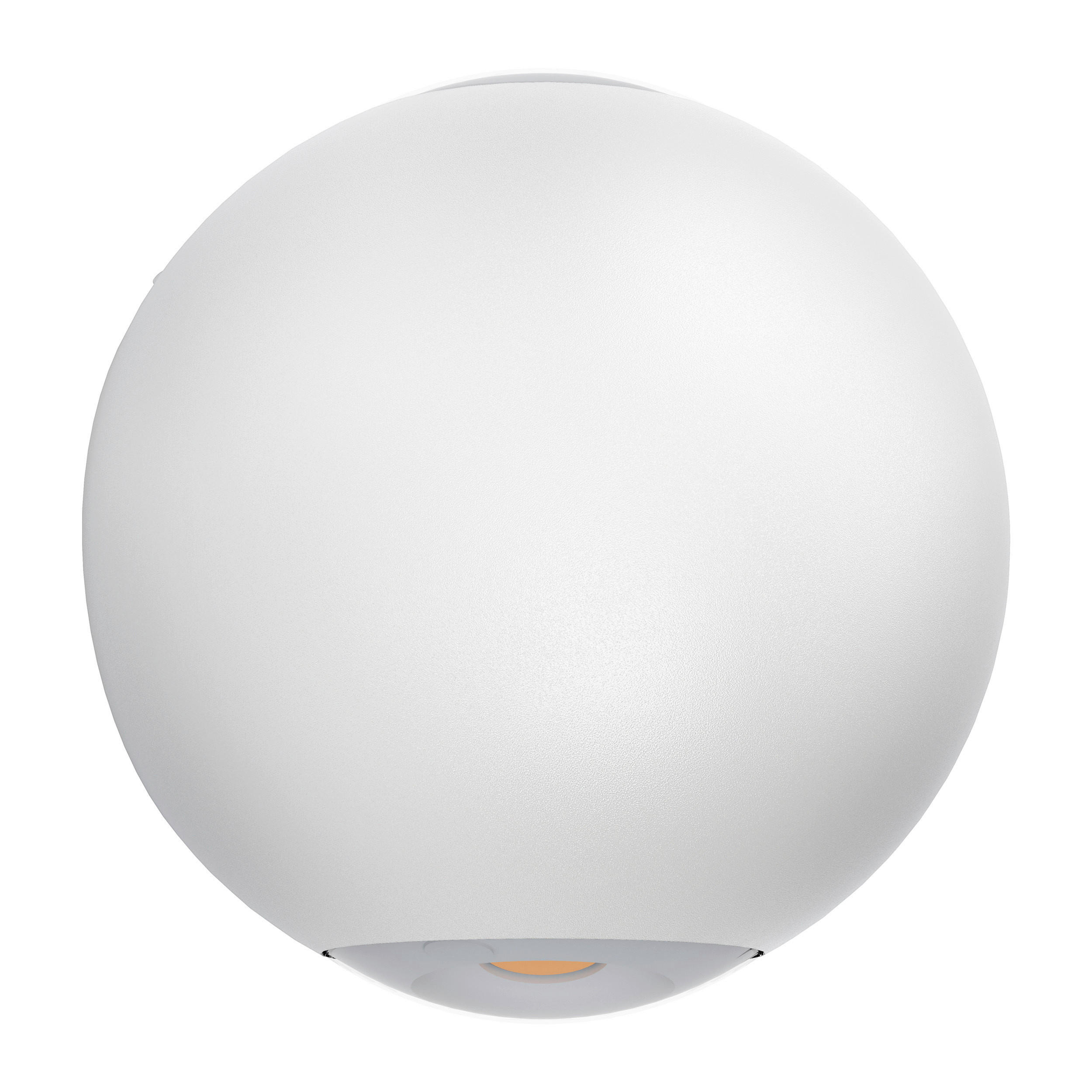LED VÄGGLAMPA 10,5 cm  - klar/vit, Basics, metall/glas (10,5cm) - Eglo