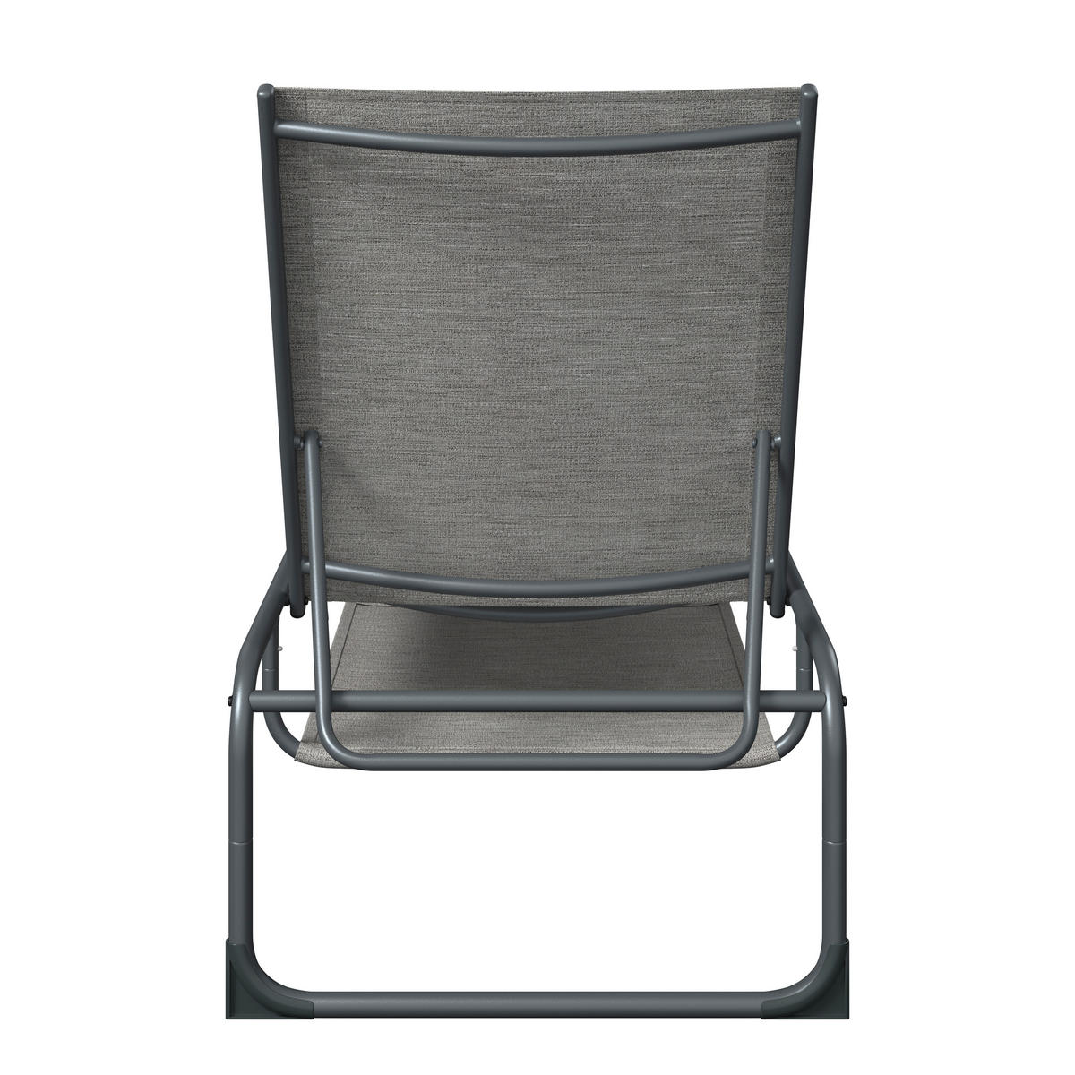 ZAHRADNÍ LEHÁTKO kov, textil - šedá/antracitová, Moderní, kov/textil (196/35/64cm) - Ambia Garden