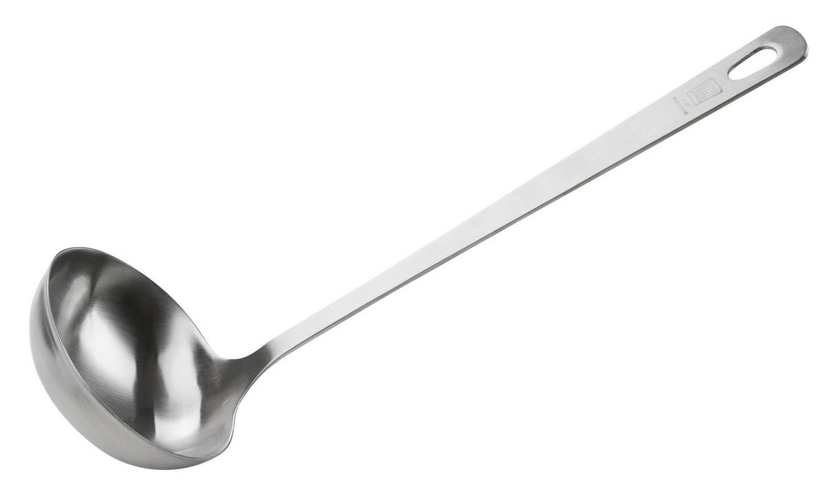 SCHÖPFLÖFFEL Berlin  - Silberfarben, Design, Metall (32cm) - Chefkoch+Fackelmann