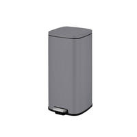 ODPADKOVÝ KOŠ  20 l - tmavě šedá/antracitová, Basics, plast (35/29/44cm) - Fackelmann
