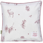 KISSENHÜLLE TALVI 40/40 cm  - Rot/Weiß, KONVENTIONELL, Textil (40/40cm) - Esposa