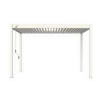 PERGOLA - Weiss, Basics, Metall (360/255/300cm) - Gardenson