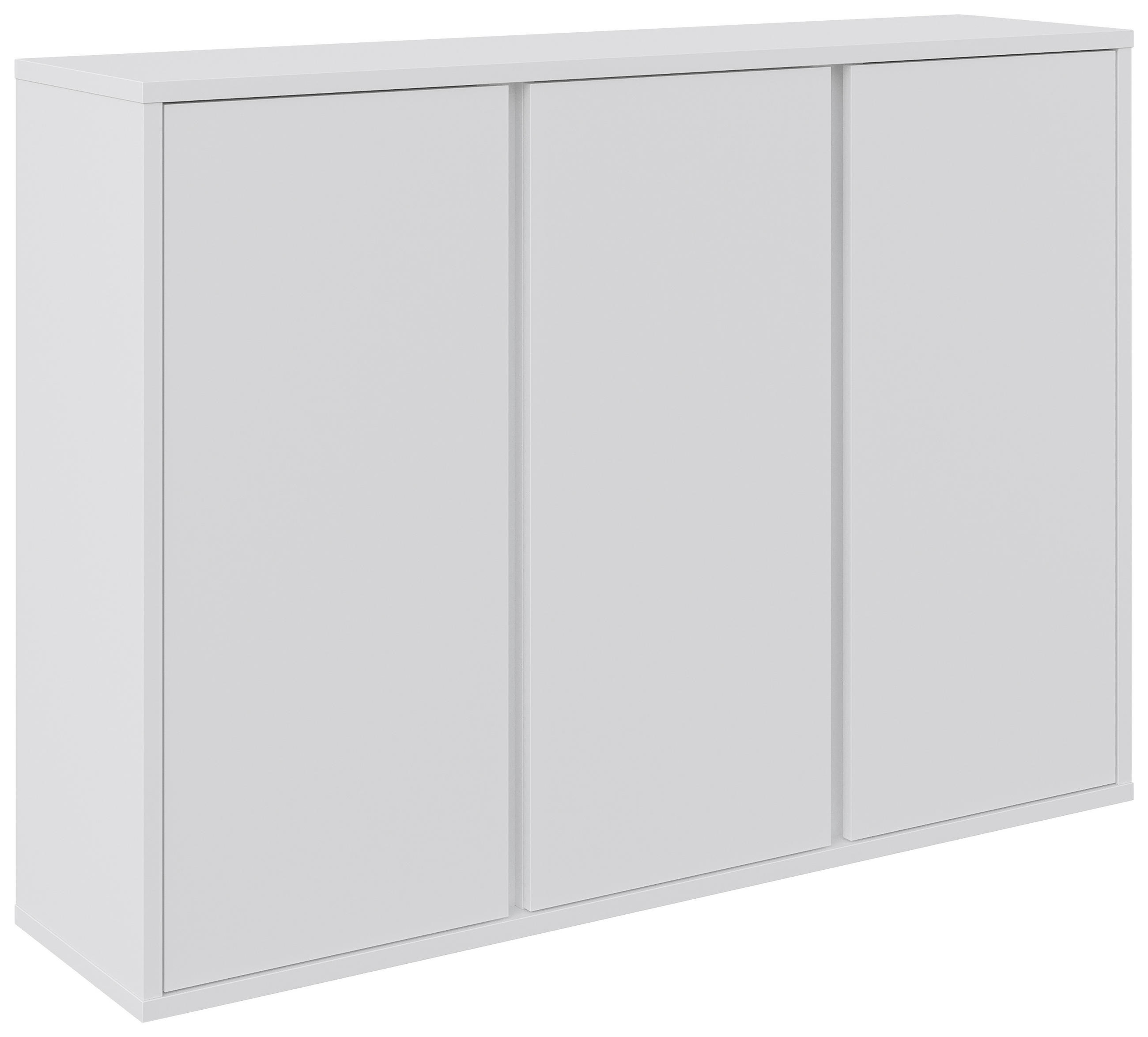 HÄNGESCHUHSCHRANK Weiß  - Weiß, KONVENTIONELL, Holzwerkstoff (134,9/96/33,8cm) - Xora