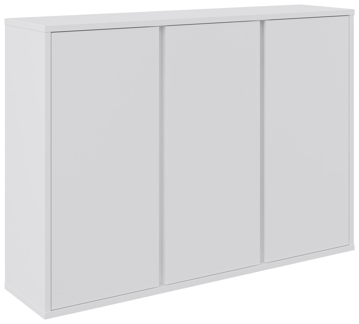 HÄNGESCHUHSCHRANK Weiß  - Weiß, KONVENTIONELL, Holzwerkstoff (134,9/96/33,8cm) - Xora
