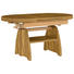 COUCHTISCH in 110(130,5/56-75/65 cm Eichefarben - Eichefarben, KONVENTIONELL, Holz/Holzwerkstoff (110(130,5/56-75/65cm) - VENDA