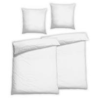 BETTWÄSCHE 4-teilig Satin 135/200 cm  - Weiß, Basics, Textil (135/200cm) - Florella