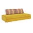 SCHLAFSOFA Gelb - Chromfarben/Gelb, Design, Textil/Metall (212/84/100cm)