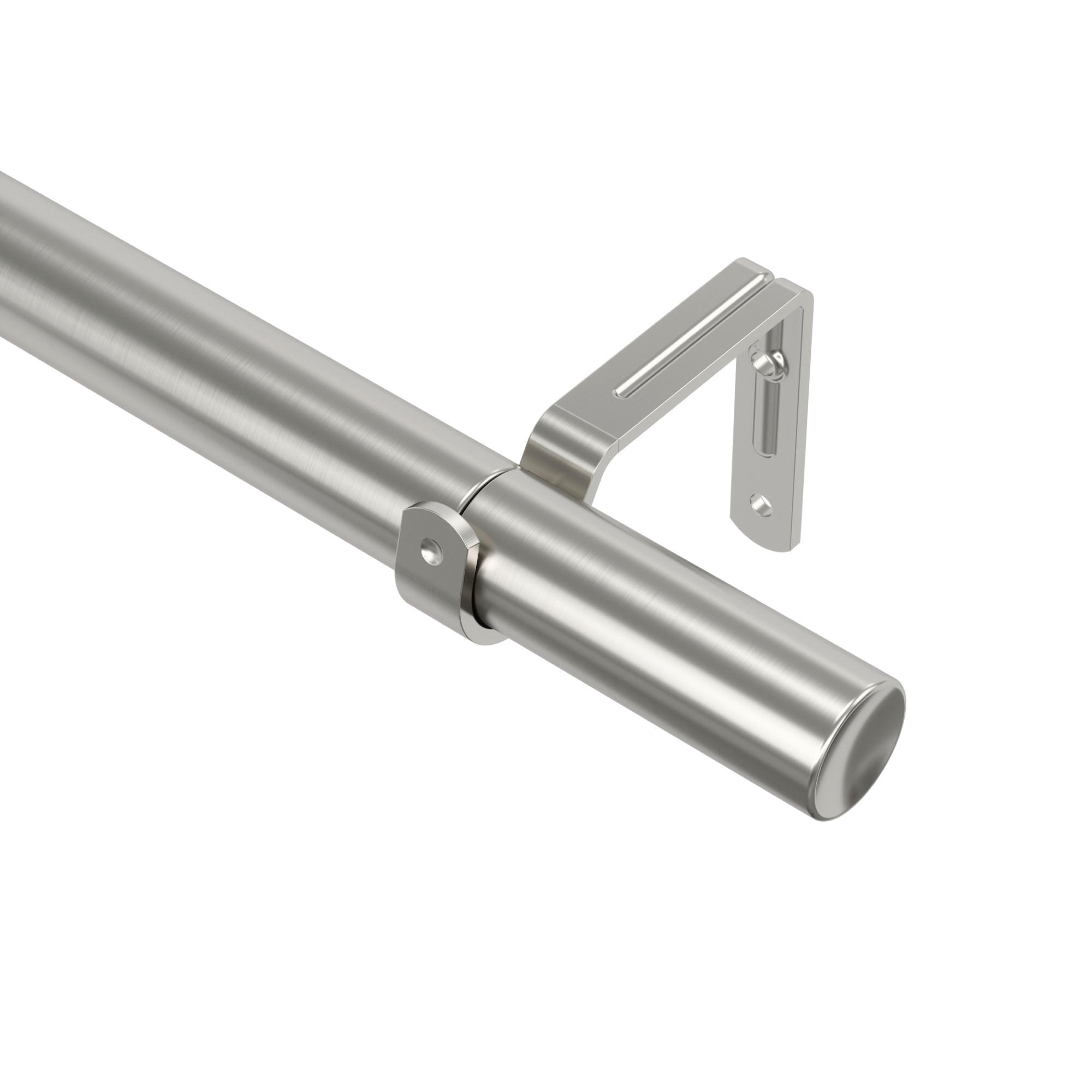 Umbra Vorhangstangenset ZEN Rod Nickel 81-163 cm