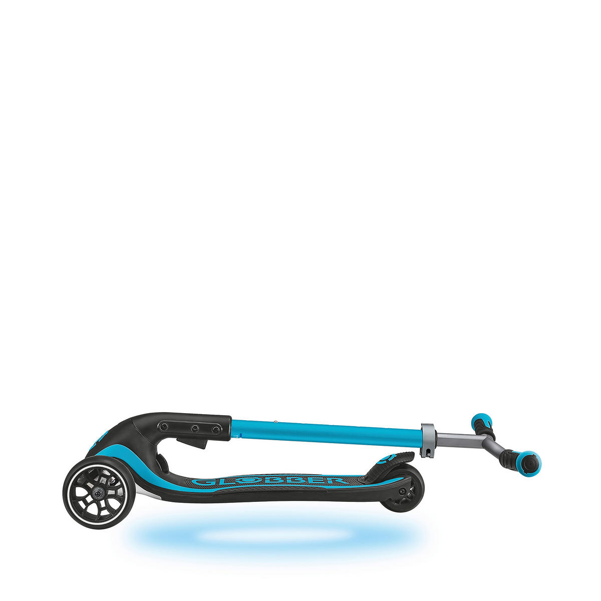 KINDERSCOOTER ULTIMUM LIGHTS  - Blau, Basics, Kunststoff/Metall (63/39.5/101cm) - GLOBBER