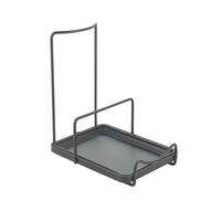 LÖFFELABLAGE   - Schwarz, Basics, Metall (17/19/12cm) - Metaltex