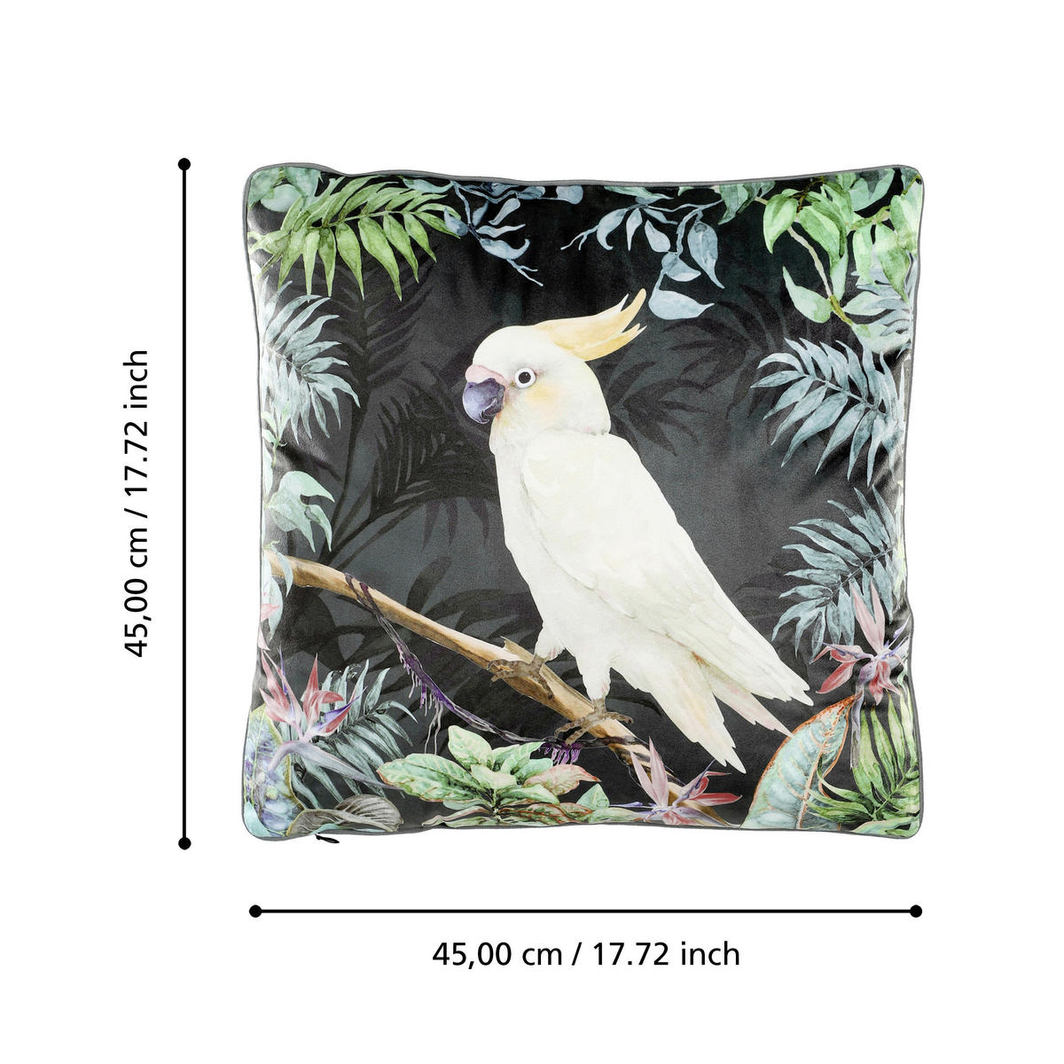 ZIERKISSEN   45/45 cm   - Multicolor, Design, Textil (45/45cm) - Eglo