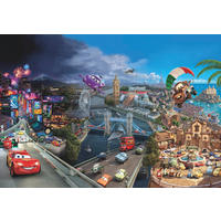FOTOTAPETE Cars World  - Multicolor, Design, Papier (368/254cm) - Disney