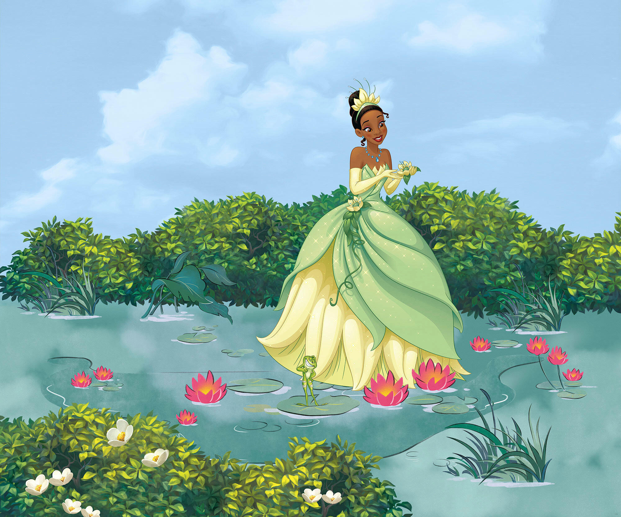 FOTOTAPETE - Multicolor, Design, Textil (300/250cm) - Disney