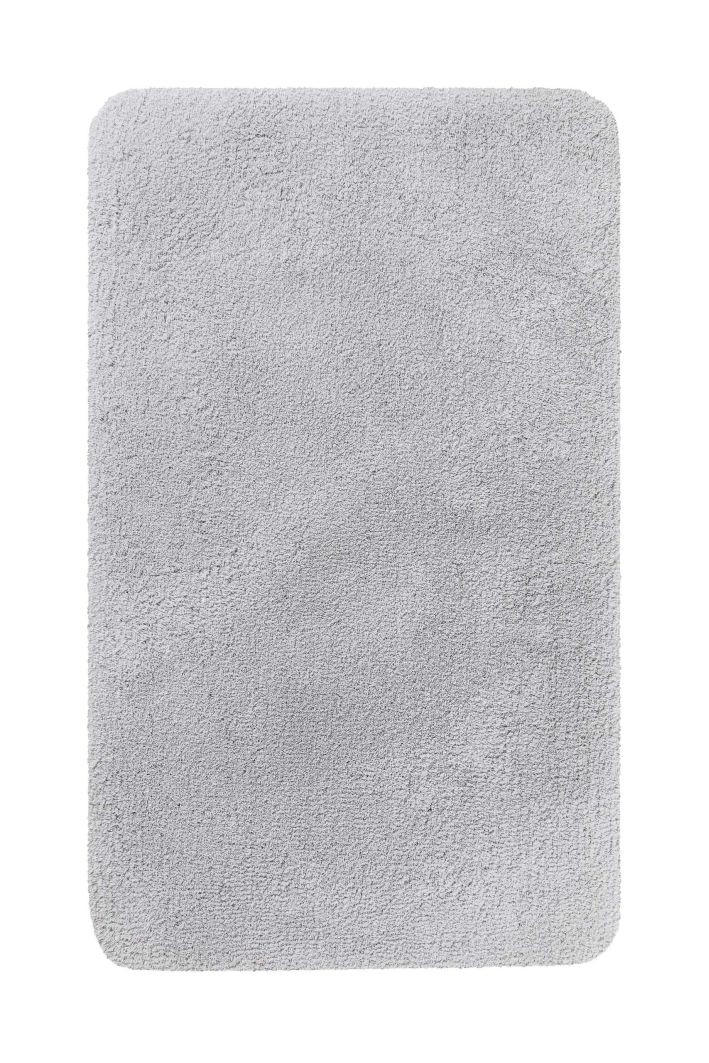 BADTEPPICH Grau 80/150 cm  - Grau, Basics, Kunststoff/Textil (80/150cm) - WECON HOME