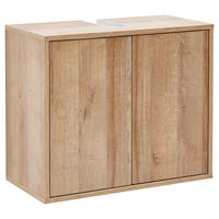 WASCHBECKENUNTERSCHRANK 60/50/30,5 cm  - Eichefarben, MODERN, Holzwerkstoff (60/50/30,5cm) - MID.YOU