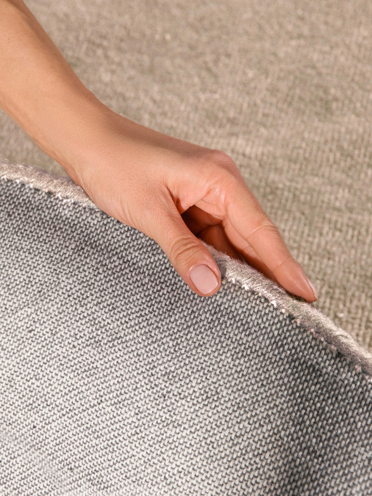 WOLLTEPPICH 150 cm Beige rund  - Beige, Basics, Textil (150cm) - Villeroy & Boch