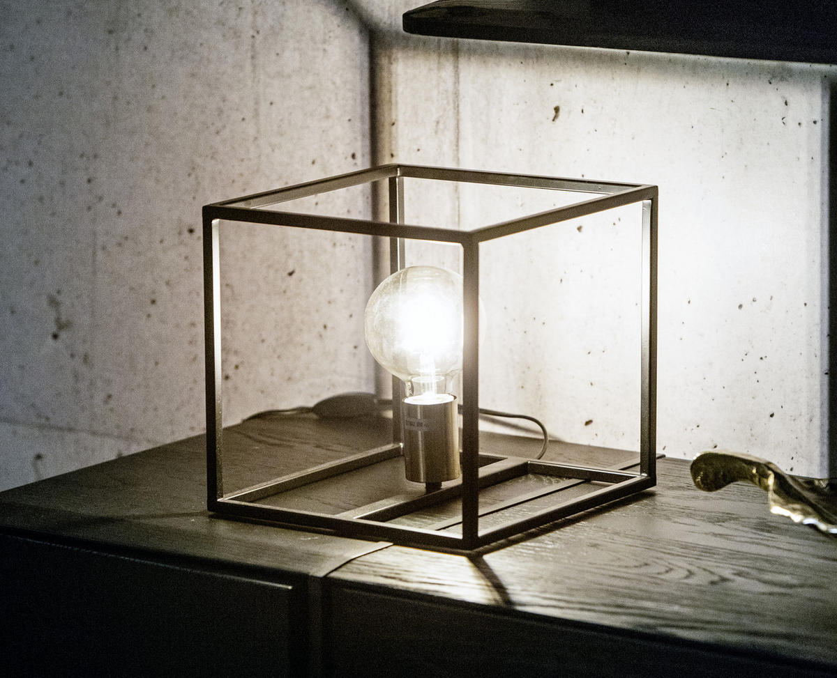 VEIOZĂ - negru, Design, metal (25/25/25cm) - Marama