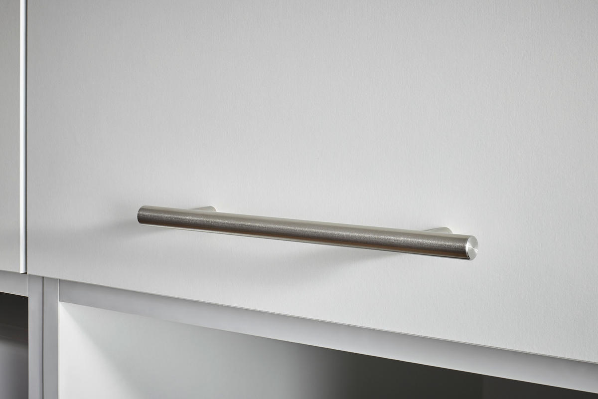 SZEKRÉNYRÁTÉT  - ezüstszínű/fehér, Design, faalapú anyag/fém (67,5/38/67,5cm) - Xora