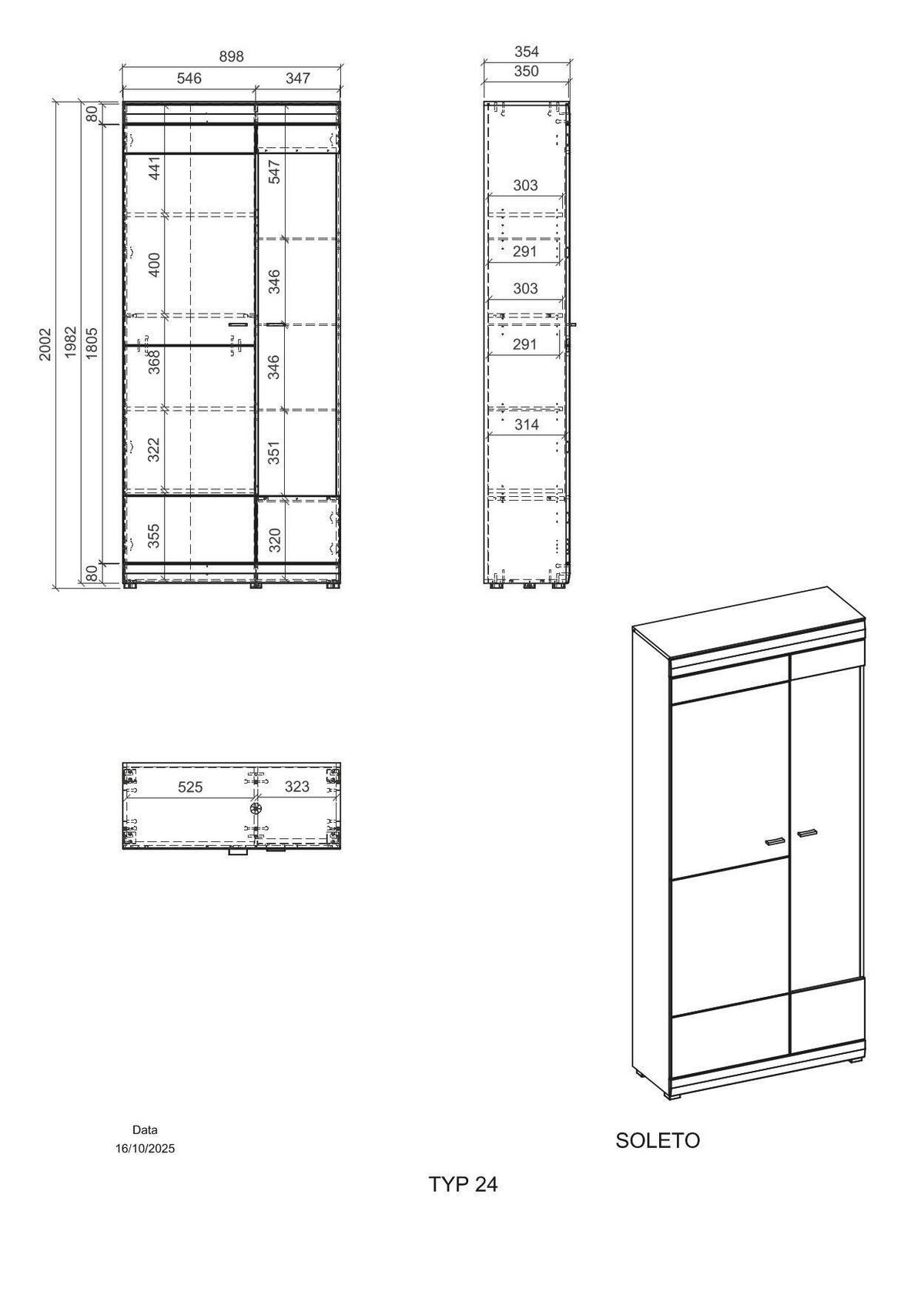 VITRINE  in Graphitfarben, Eichefarben - Eichefarben/Schwarz, Design, Holzwerkstoff/Metall (90/201/35cm) - MID.YOU