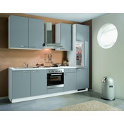 KUHINJSKI BLOK - bijela/siva, Design, drvni materijal (270/237cm) - Welnova