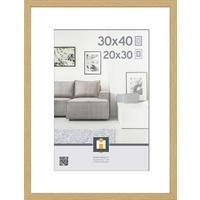 RÁM NA OBRAZY, 1 foto 30 cm x 40 cm - prírodná farba, Basics, plast (32/42/2,5cm)