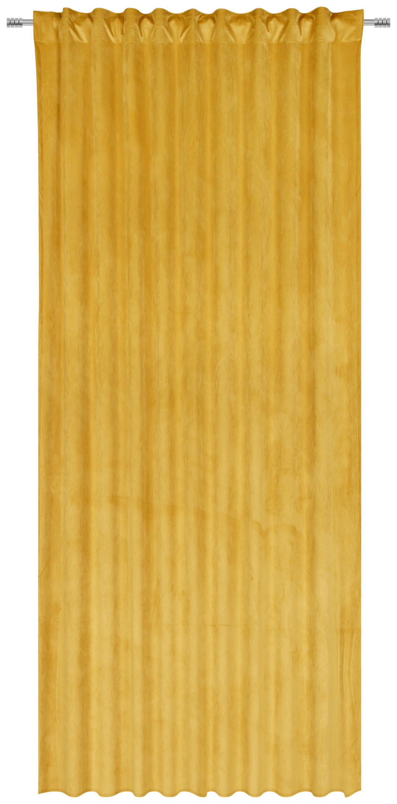 FERTIGVORHANG ZENATO blickdicht 135/245 cm - Goldfarben, KONVENTIONELL, Textil (135/245cm) - Ambiente