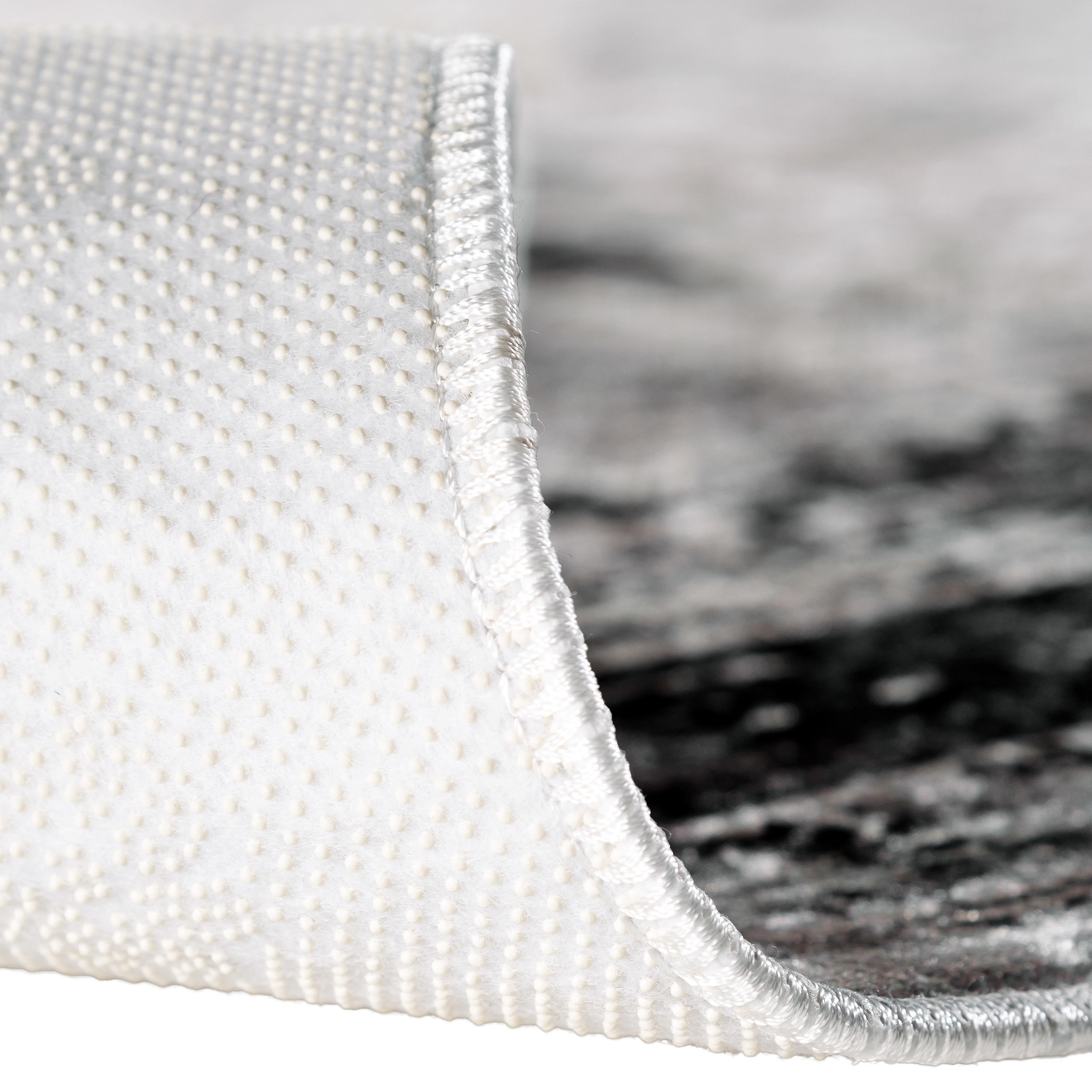 Webteppich Achwin  180/280 cm  Grau   - Grau, KONVENTIONELL, Kunststoff/Textil (180/280cm)