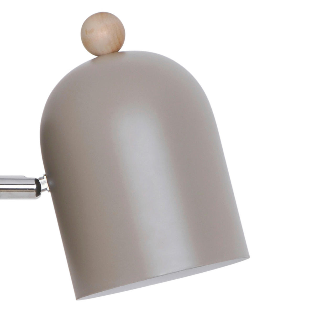 WANDLEUCHTE Gaston 19.5/11.5/19.5 cm  - Hellbraun, Design, Metall (19.5/11.5/19.5cm) - Nordlux