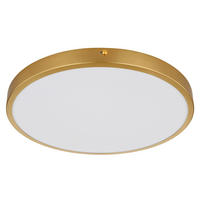 STROPNA LED-SVETILKA  Tibey //3000 K/230 V/ - opal/barve medenine, Konvencionalno, kovina/umetna masa (35/3cm)