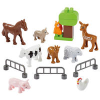 TIERSET  - Multicolor, Basics, Kunststoff (18/7/23,5cm) - Simba