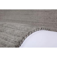 HANDWEBTEPPICH Wohnzimmer 90/160 cm Grau rechteckig  - Grau, Basics, Textil (90/160cm) - Obsession