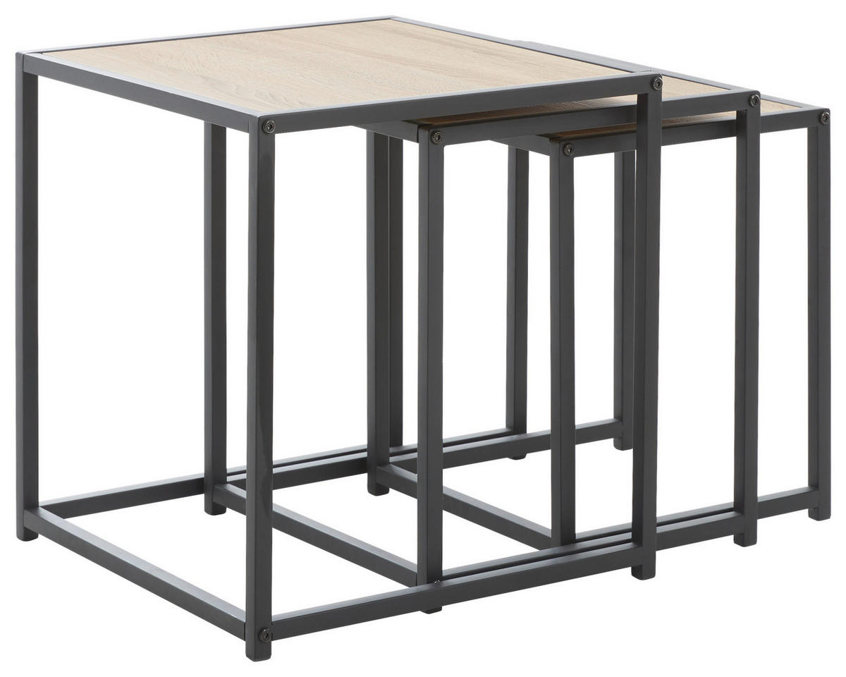 SERVIERWAGEN in Schwarz, Weiß  - Schwarz/Weiß, Basics, Holzwerkstoff/Metall (91/80,5/54cm) - MID.YOU