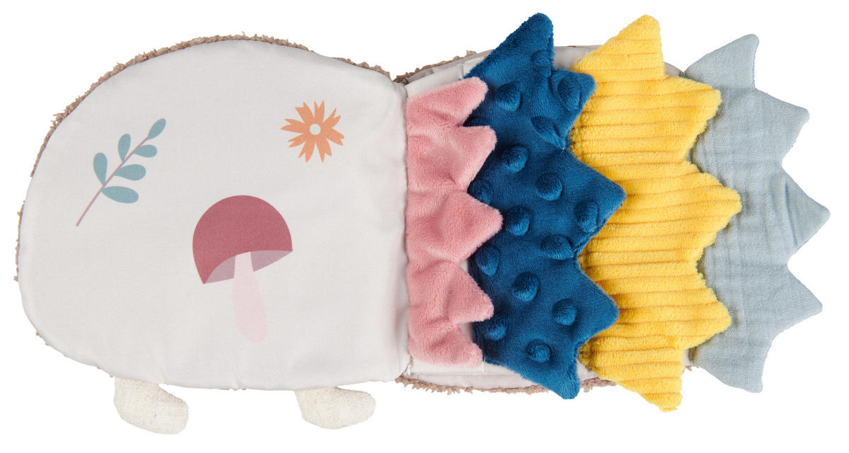 LÁTKOVÁ KNIHA - svetlohnedá/svetložltá, Trend, textil/plast (25/15/5cm) - Patinio