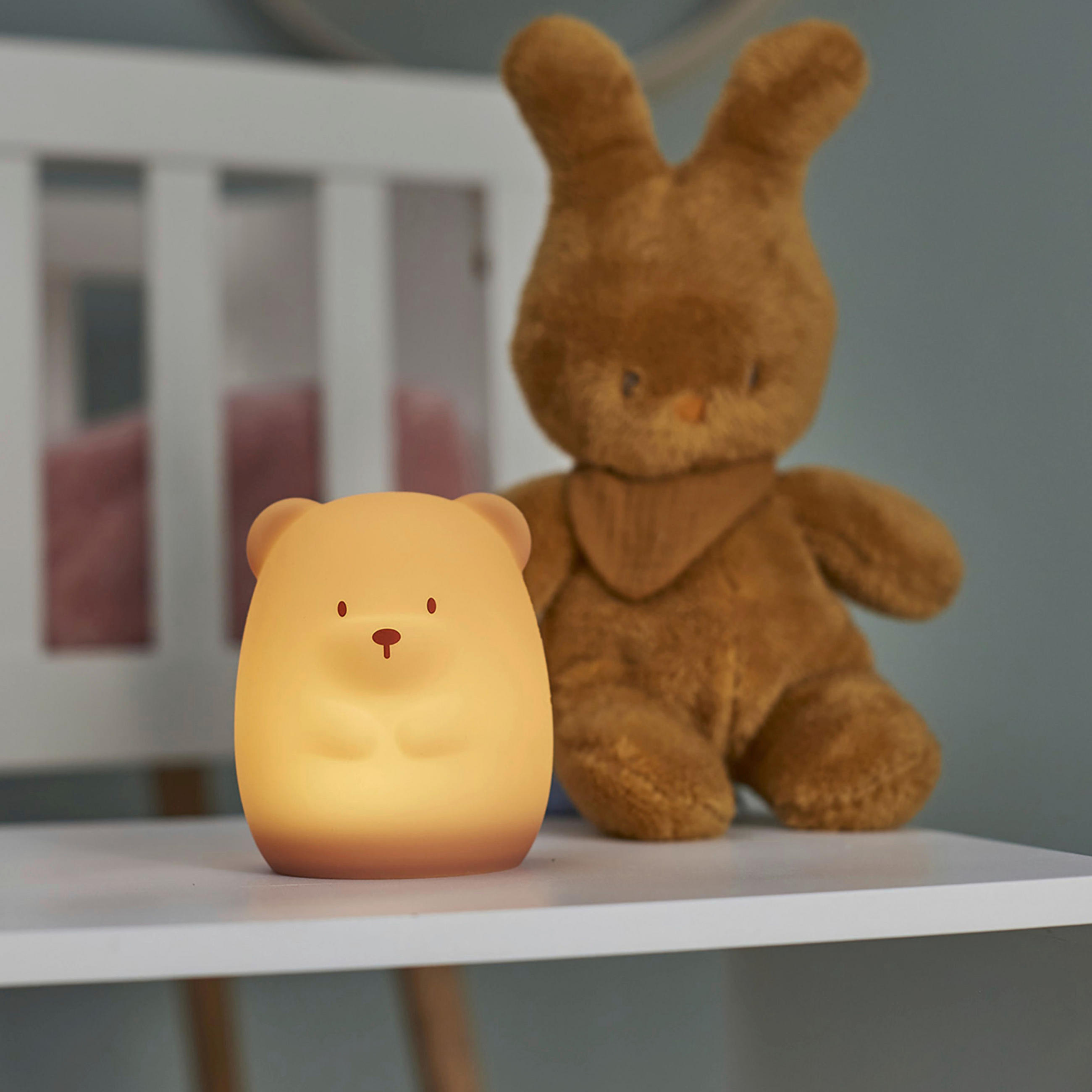 KINDER-NACHTLICHT - Braun, Basics, Kunststoff (9/10/11cm)